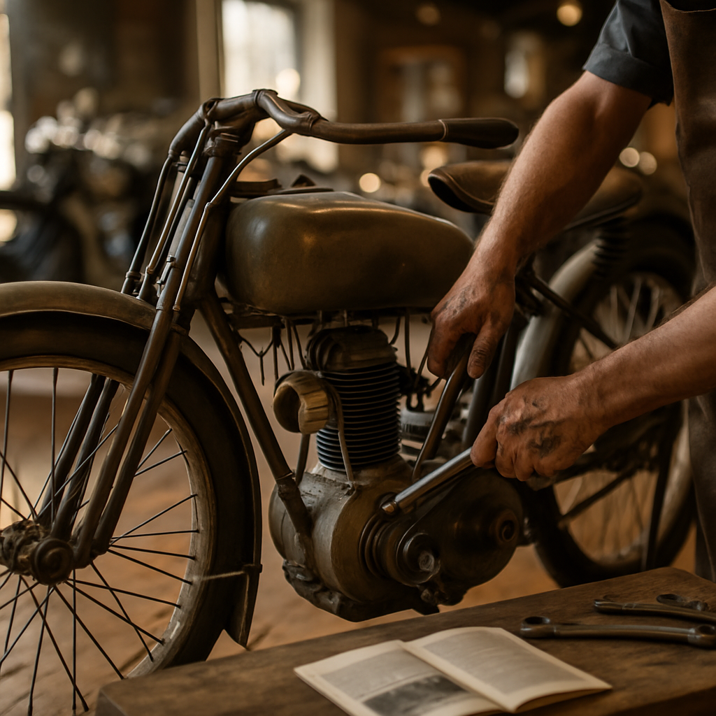 Frühgeschichte der Motorräder: Ein Blick ins Smoky Mountain Museum