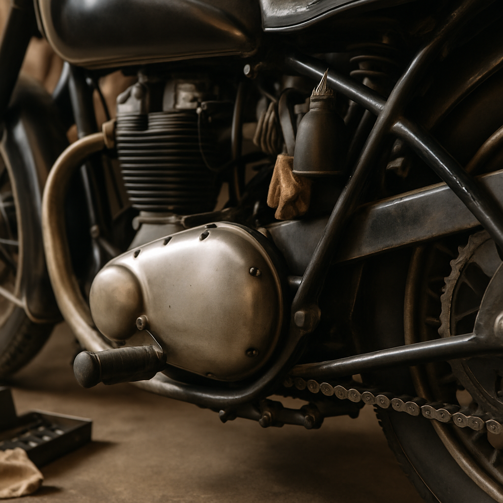 Smoky Mountain Motorcycle Museum: Klassiker-Getriebe und Antrieb