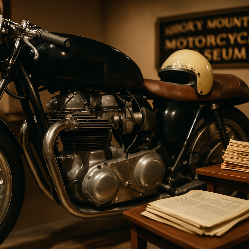 RennsportEntwicklung: Technik im Smoky Mountain Motorcycle Museum